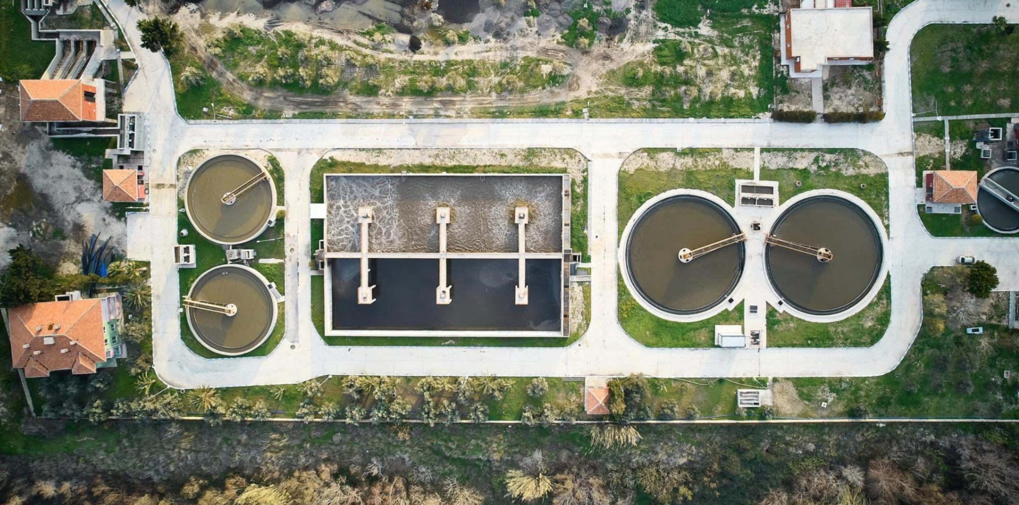 sewage plant